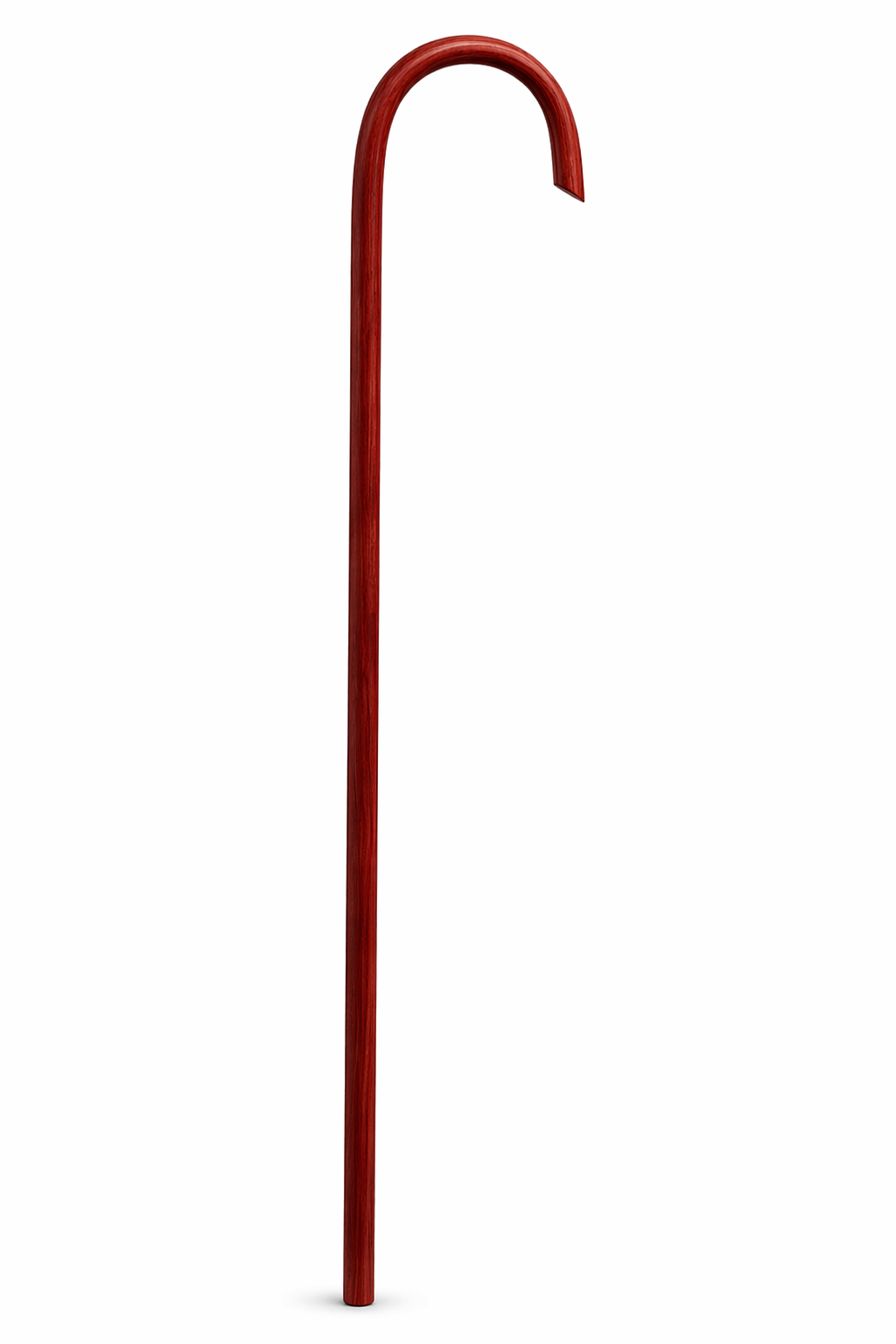 7/8" Classic American Walking Cane - Crimson - Product View 1