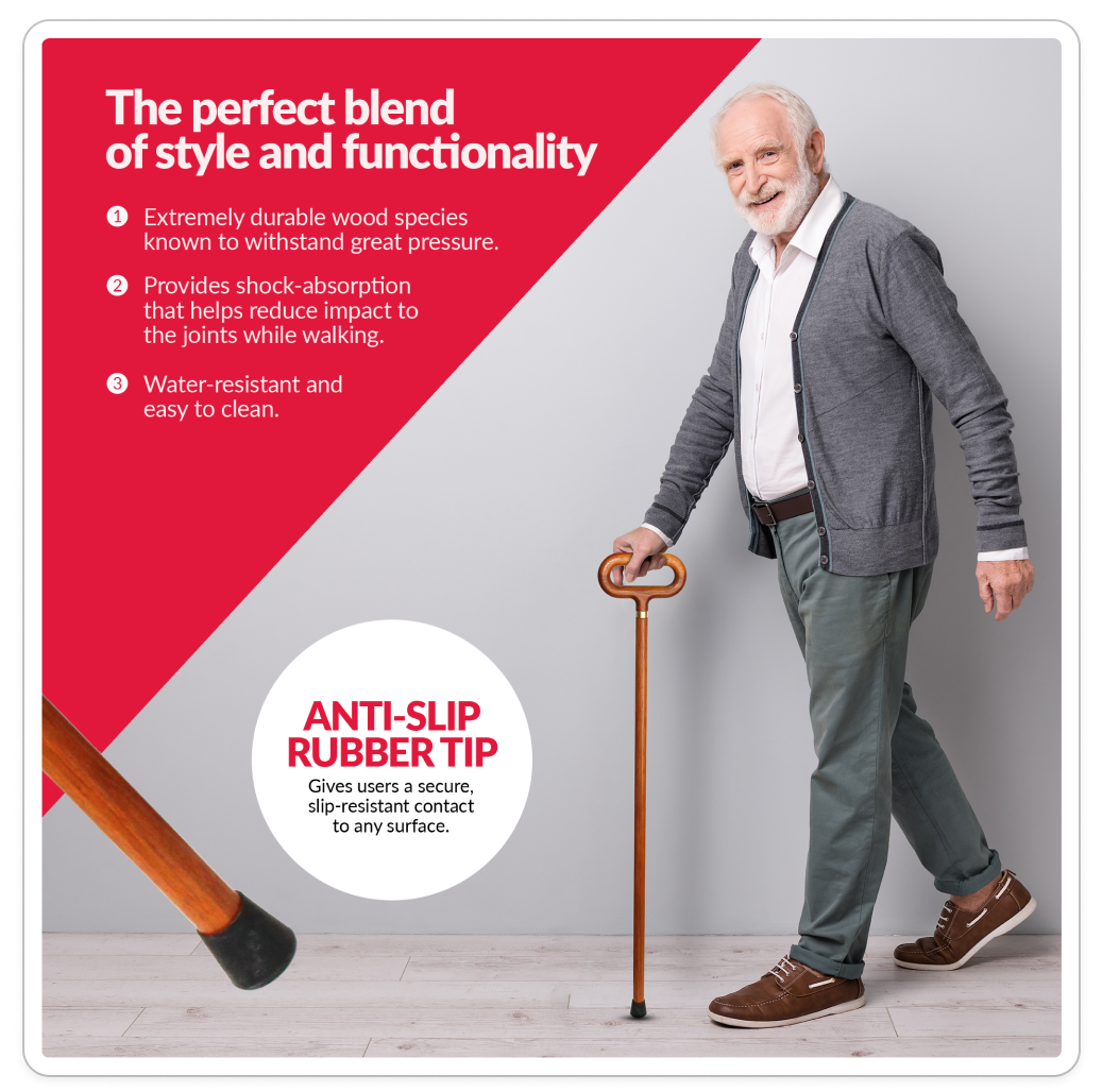 Halo Walking Cane - Crimson