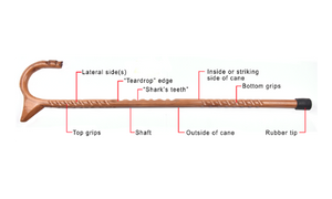 The Lexicon of Walking Cane Terminology – The Cane Masters