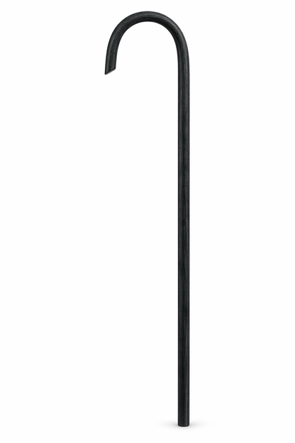 7/8" Classic American Walking Cane - Black - Product View 1