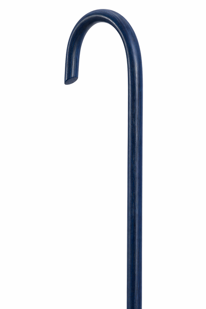 7/8" Classic American Walking Cane - Navy Blue - Product View 2