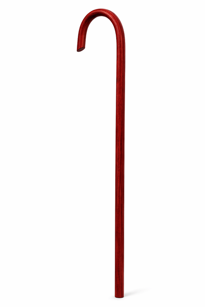 7/8" Classic American Walking Cane - Crimson - Product View 2