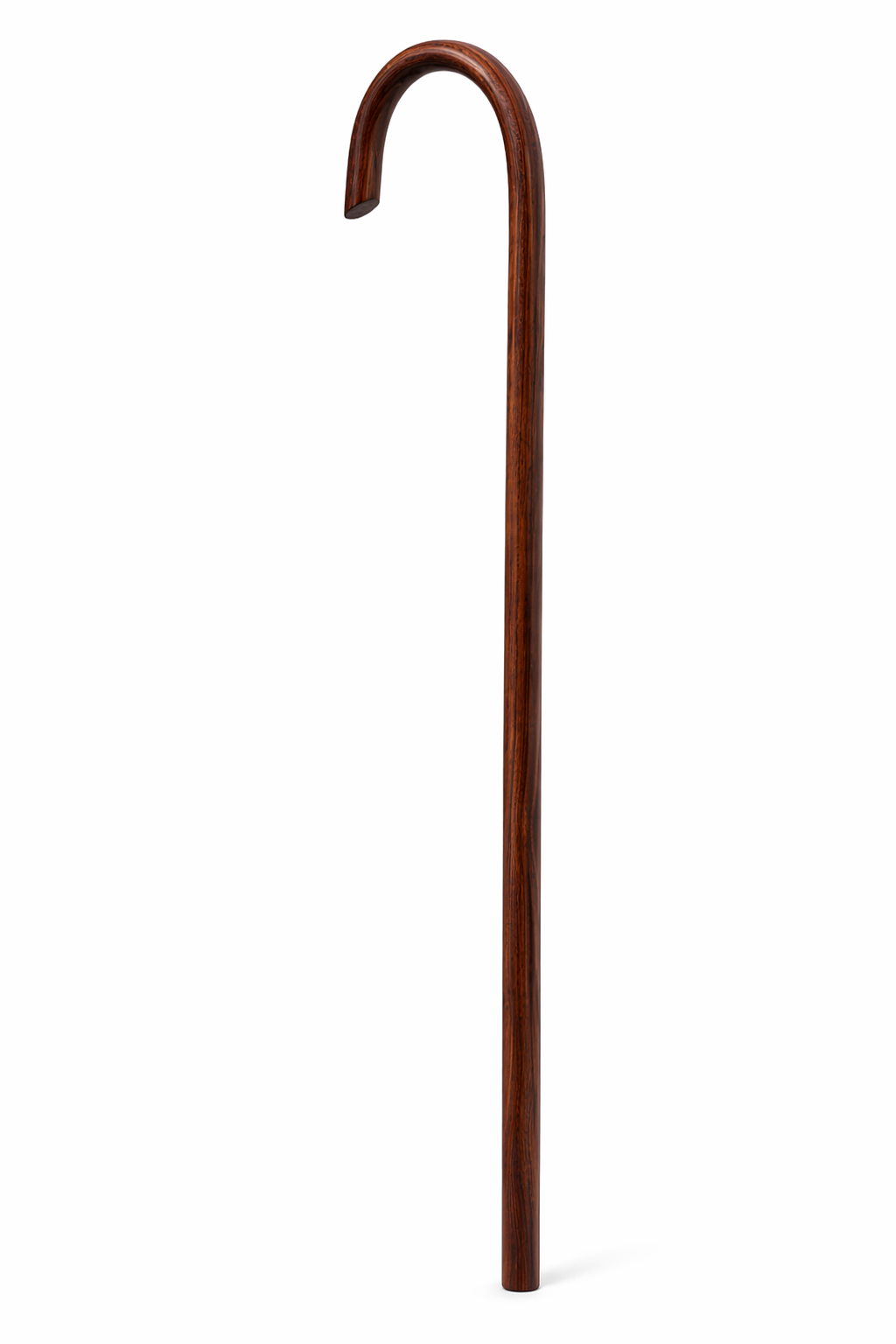 7/8" Classic American Walking Cane - Dark Brown - Product View 2