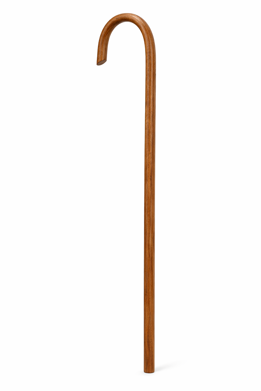 7/8" Classic American Walking Cane - Medium Brown - Product View 2