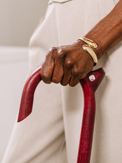 The Original – Crimson Hickory with Clear Swarovski® Crystal