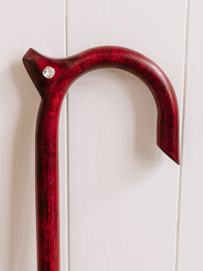 The Original – Crimson Hickory with Clear Swarovski® Crystal