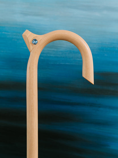 The Original – Natural Hickory with Aqua Swarovski® Crystal