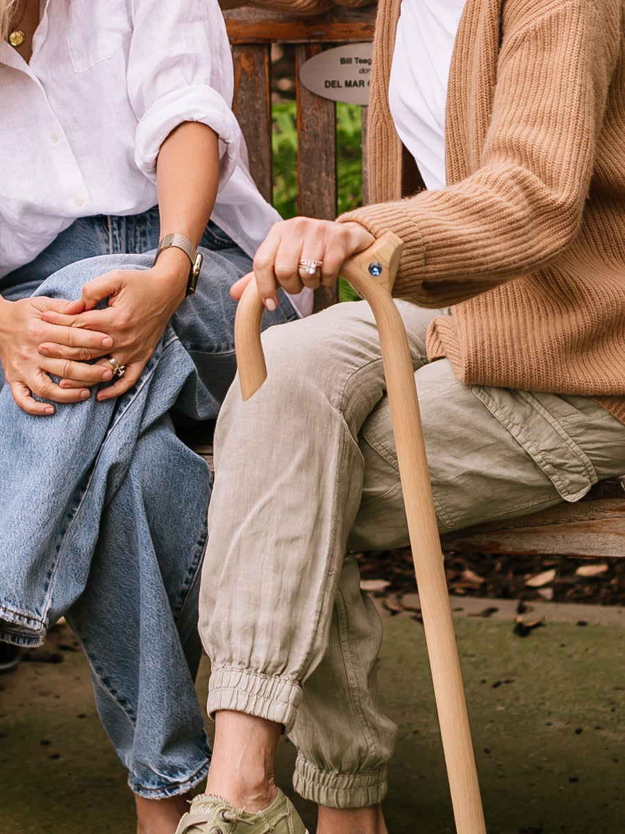 The Original – Natural Hickory with Aqua Swarovski® Crystal