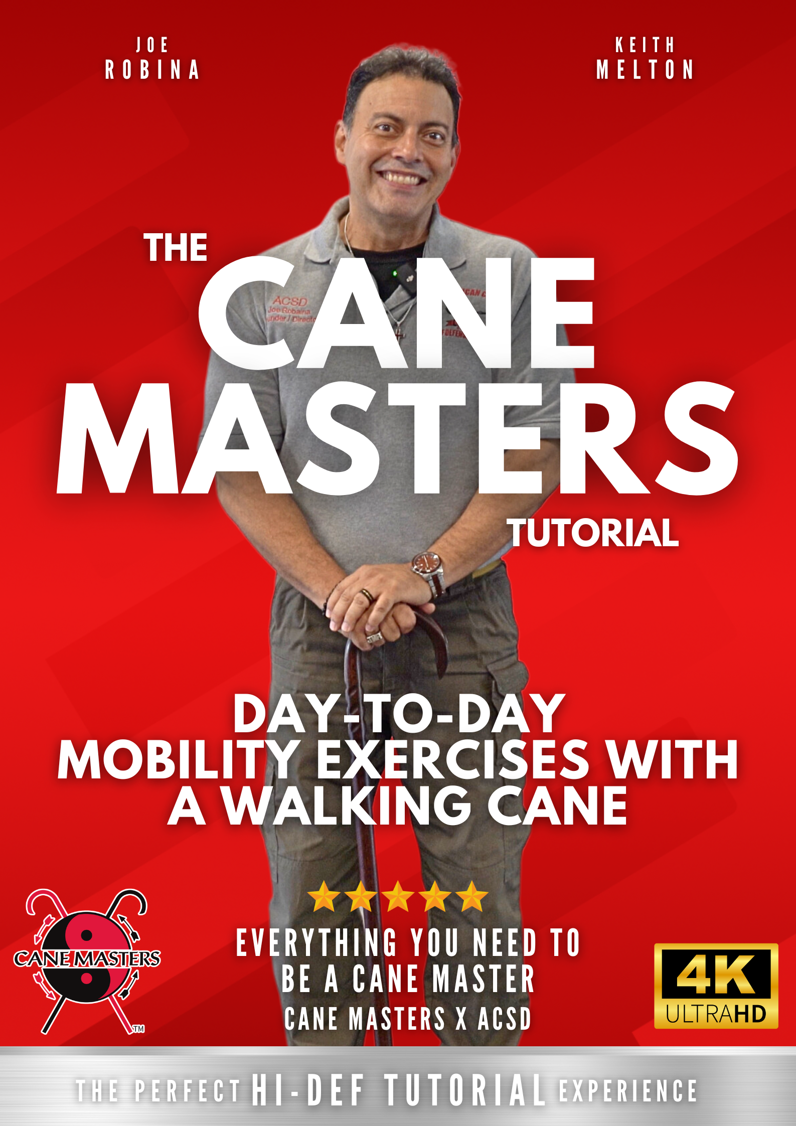 Day to Day Mobility Exercises with a Walking Cane