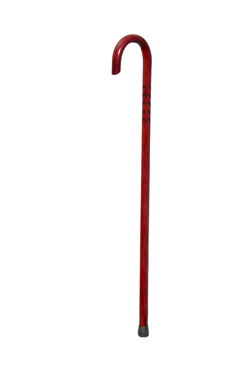 Ready-to-Ship: Every Day Walking Cane - Crimson