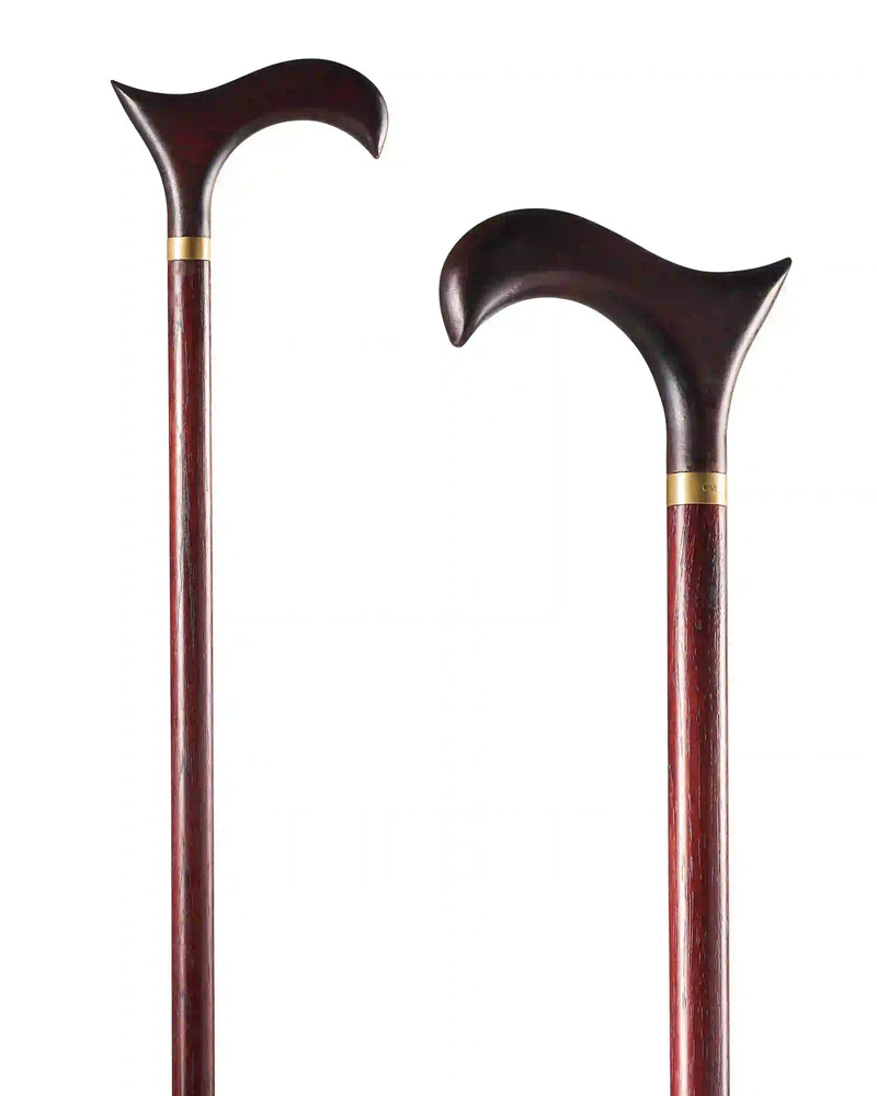 Derby Style Cane - Crimson