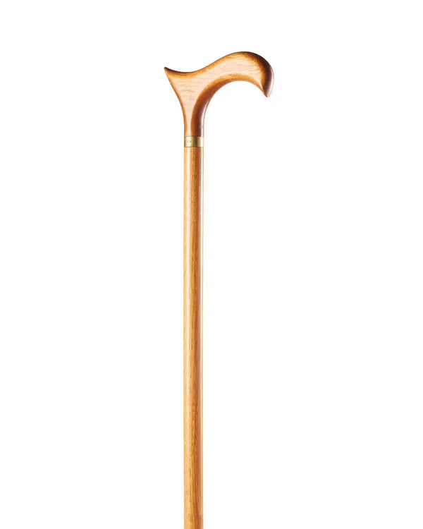 Derby Style Cane - Gunstock Brown