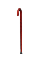 Ready-to-Ship: Personal Protection Walking Cane - Crimson