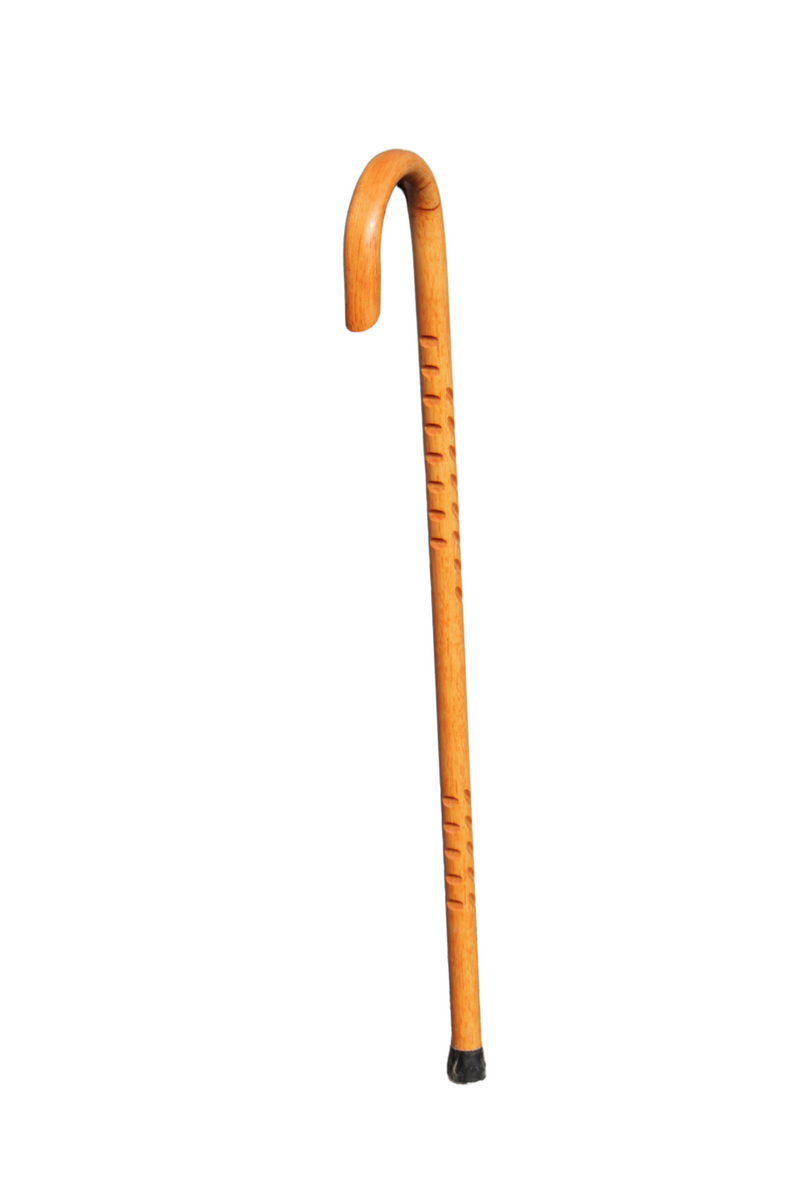 Ready-to-Ship: Personal Protection Walking Cane - Gunstock Brown