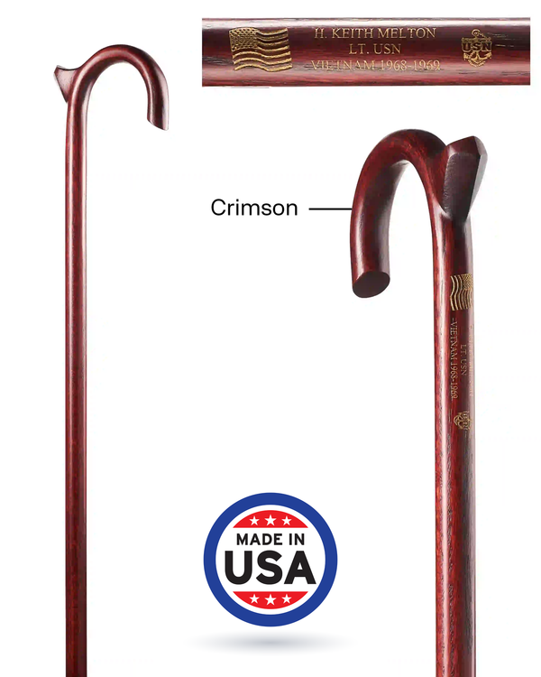 Veterans Walking Cane Plus