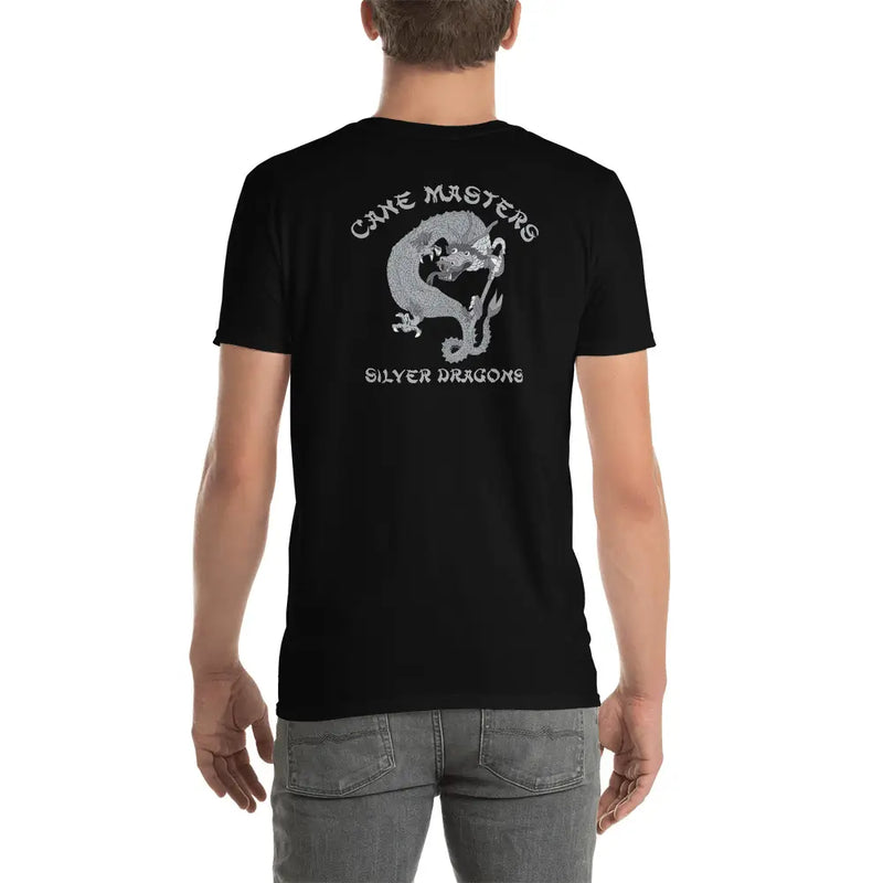 Silver Dragons Short-Sleeve Unisex T-Shirt - Cane Clothing - Cane Masters