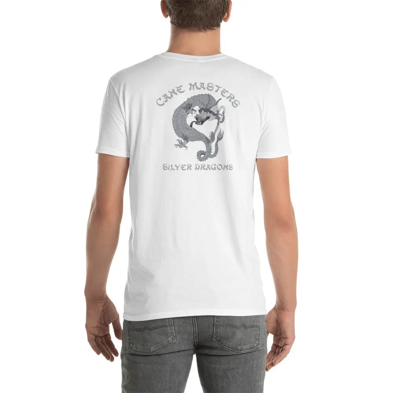 Silver Dragons Short-Sleeve Unisex T-Shirt - Cane Clothing - Cane Masters